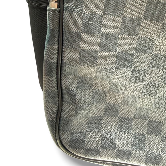 Louis Vuitton Michael Backpack Damier Graphite Black Grey Laptop Bag RI3099 main image 5